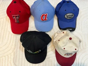 Mütze Posten 5 verschiedene Baseball/Golf Stile Marken, Braves, Devil Rays, TX Tech - Bild 1 von 7