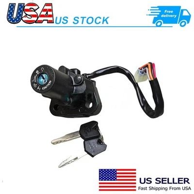 CONJUNTO DE BLOQUEO DE DIRECCIÓN 37100-04F00 se adapta a Suzuki DR650SE DR650S 1996-2024 EE. UU. Foto 1 de 4