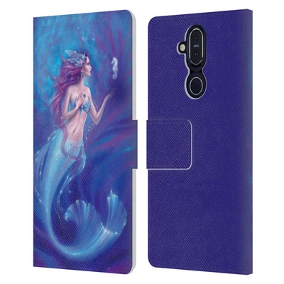 OFFICIAL RACHEL ANDERSON ART LEATHER BOOK WALLET CASE COVER FOR NOKIA PHONES - Image 1 of 4