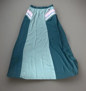 Dear Drew By Drew Barrymore Women Size 6 Green Stripe Sporty Purple Long Y2K - Picture 1 of 5