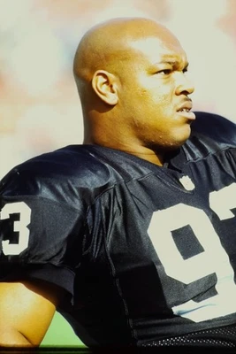 Greg Townsend Original 35mm Slide Nov 1991 Los Angeles Raiders - Image 1 of 2