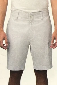 Copper & Oak Men's Stretch Flex Waistband Inseam 10" Cargo Short, Lt Gray 36 - Bild 1 von 4