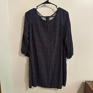 Floral Bohemian Old Navy Flowy Dress Cottage Core Medium - Bild 1 von 4