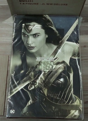 Hot Toys MMS451 Justice League Wonder Woman 1/6 Scale Figure Deluxe Version New - Image 1 of 4