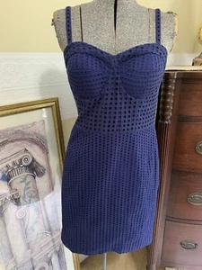 Rebecca Minkoff Brazilian Blue Cut Out Body-con Claudia Dress NEW  Size 6 - Picture 1 of 10