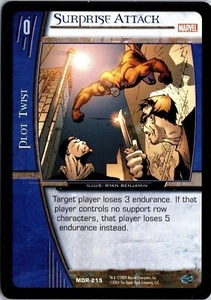 Surprise Attack MOR-215 Marvel 2004 Upper Deck VS Systems CCG TCG - Picture 1 of 2