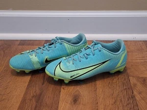 Nike Vapor 14 Academy Mg Jr CV0811-403 Soccer Cleats Multicolored Blue Size 5Y - Picture 1 of 8