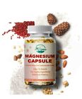 Magnesium Glycinate | 500Mg Cap | Sleep Heart Rhythm Electrolyte Stomach 120Pcs