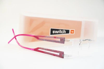 Switch it combi 2360 Wechselbrille Brille randlos Damen lila pink Neu - Bild 1 von 2