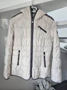 Taifun Steppjacke m.Kapuze cremeweiß grau Gr.38 - Bild 1 von 7
