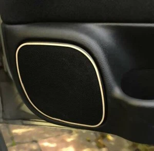 D Chrom Rahmen für Türlautsprecher vorne unten / Opel Astra G- Edelstahl poliert - Picture 1 of 3