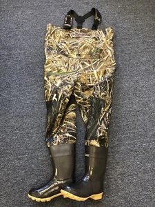 Kobuk Premium Hybrid Realtree Max-5 Camo Hunting Wader Lug Boot Size 9 Reg 600G - Picture 1 of 8