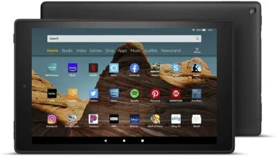 Amazon Fire HD 10 9th Generation Tablet 32 GB Wi-Fi 10.1" 1080p Display - Black. - Image 1 of 4