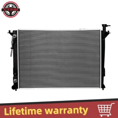 Radiator fit 10-18 Hyundai Santa Fe 11-15 Kia Sorento 2.4 3.3 3.5L for CU13194 - Image 1 of 4