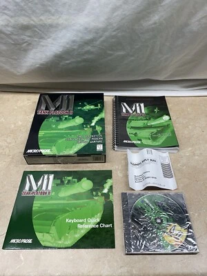 NEW M1 Tank Platoon 2 Platoon II PC BIG BOX Game 1998 Microprose Sealed Disc - Image 1 of 4