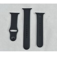 Genuine Official Original Apple Watch 44 mm S M L Sport Band Strap Charcoal Grey