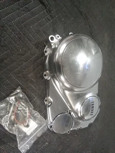1988-1995 Yamaha Virago 750 XV750 Clutch Cover Engine Case OEM - Picture 1 of 2