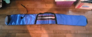 Bolsa de Viaje de Esquí Snowboard SGI Vintage Azul BONITA - Imagen 1 de 5