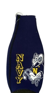 United States Navy Rams Insulating Beverage Bottle Sleeve - Neoprene - Picture 1 of 2