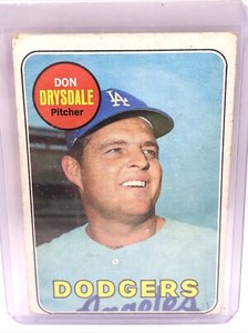 1969 Topps - #400 Don Drysdale