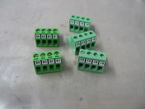 NEW 5PCS PHOENIX/PTR MSTB 2.5-5.08 4 POSITION CABLE PLUG HEADER P9474 - Imagen 1 de 4