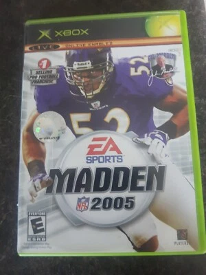 Madden NFL 2005 Xbox Original Game COMPLETE Good Condition - Image 1 of 2