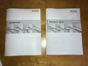 MS 311 391 MS311 MS391 STIHL Kettensäge Service Werkstatt Reparatur & Teileliste Handbuch - Bild 1 von 3