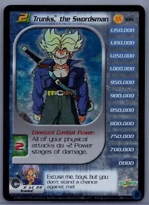 Dragon Ball Z CCG Trunks The Swordsman Trunks Saga Limited Holo Foil 186 DBZ - Picture 1 of 2