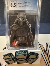 2017 Sketch Card 1 of 1 Star Wars the Last Jedi Kylo Ren Auto CGC 8.5