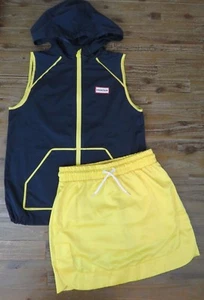 HUNTER for Target Yellow Blue Vest & Yellow Shorts Kids M Medium 7/8 - Picture 1 of 12