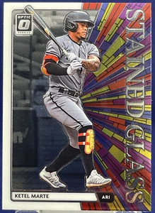  Donruss Optic 2020 KETEL MARTE ARIZONA STAINED GLASS Insert Card #SG-5 - Bild 1 von 2