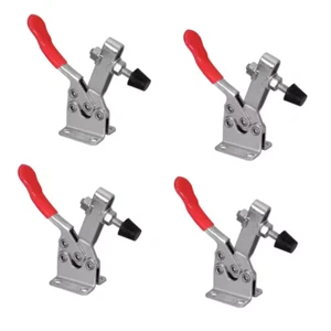 Powertec 4 Stück Horizontale Schnellspanner Knebelklemme Kapazität 300 Pfund (20327) - Bild 1 von 7
