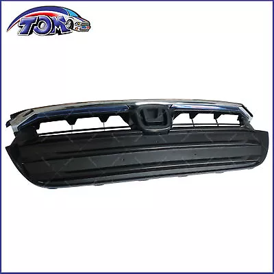 Front Bumper Grille Assembly For 2019-2021 Honda Insight Center - Image 1 of 4