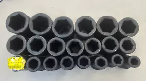 PROTO 33HD85 A3 Impact Socket Set 1 in Drive Size 21 Pieces 3/4 in to 2 in New! - Picture 1 of 22