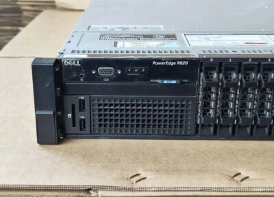 DELL PowerEdge R820 Rack Server 4X E5-4657L V2 48 Core RAM:512Gb/512G SSD 1100W - Bild 1 von 4