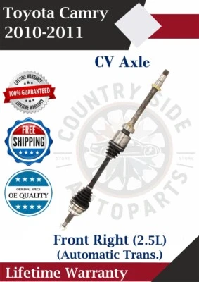 Nuevo eje CV delantero derecho OE para Toyota Camry 2010-2011 2,5 L transmisión automática Foto 1 de 4