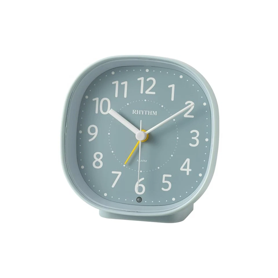RHYTHM Alarm Clock Analog Electronic Sound Alarm (with Snooze) Quiet Sound Conti - Image 1 of 4