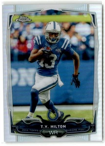 T.Y. Hilton Indianapolis Colts 2014 Topps Chrome Refractor #36 - Picture 1 of 2