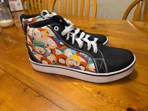 South Park Grafikdruck Heelys Herren US Größe 7 ohne Räder gebraucht, in einwandfreiem Zustand  - Bild 1 von 9