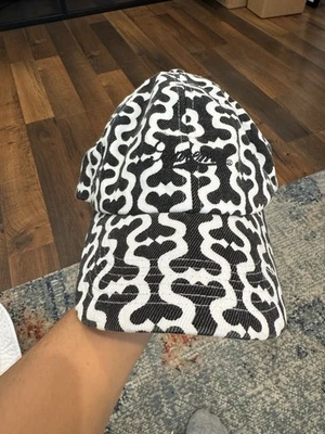 Supreme Monogram S Logo 6-Panel 'Black' - Image 1 of 4