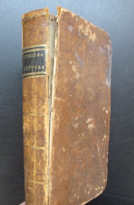 Philadelphia 1795 Imprint Letters of Junius Printed for Robert Campbell 2nd Am - Image 1 of 4