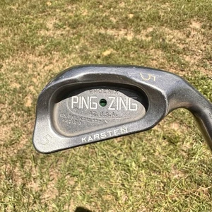 Ping Zing Karsten Green Dot 5 iron RH 39" Karsten Steel Shaft Golf Pride Grip - Picture 1 of 13