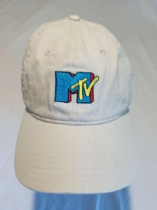 Vintage MTV Beige Adjustable Hat - Picture 1 of 4
