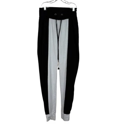 Pantalones deportivos vintage Y2K Baby Phat negro blanco salón estrás logotipo mediano M Foto 1 de 4