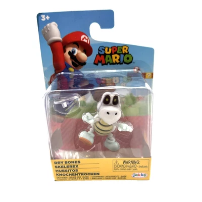 Jakks Pacific 42136 任天堂超级马里奥 2.5 英寸干骨迷你人偶全新 — 第 1/4 张图片