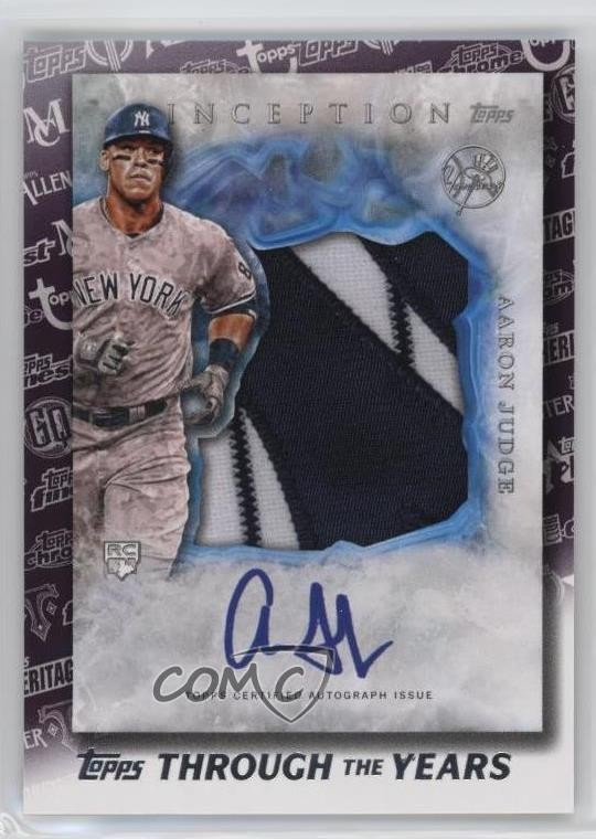 2021 Topps - Aaron Judge #TTY-25 for sale | eBay
