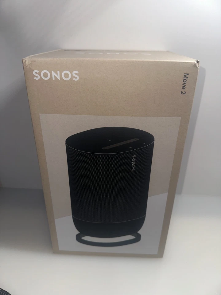 Sonos Move 2 Portable Smart Speaker Black 5024EH