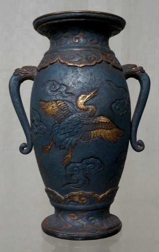 Iron 日本古董花瓶| eBay