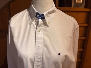 TOMMY HILFIGER Hemd, Gr. M, WEIß, getragen * - Bild 1 von 4