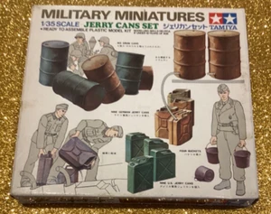 Tamiya 35026 1/35 Scale Military Miniatures Model Kit Drum & Jerry Cans Set - Picture 1 of 1